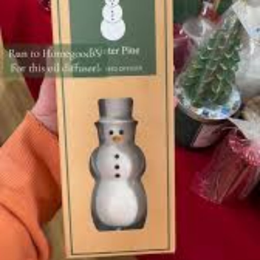 Sand + Fog Snowman Reed Diffuser [Winter Pine Scent] 90ml
